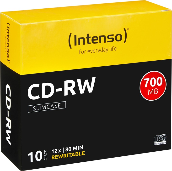 Intenso CD-RW 700MB/80min (10 x)