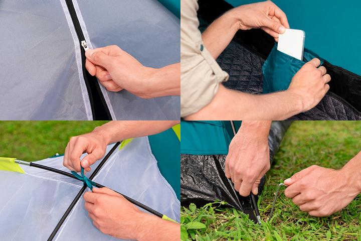 Actual product image Bestway Wander Dome 4-Person Tent (2.49 kg)