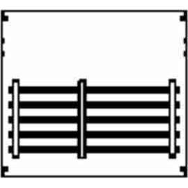 Thumbnail - Striebel & John, Verteilerschrank Zubehör, STR 2V002A Verteilerfeld BH