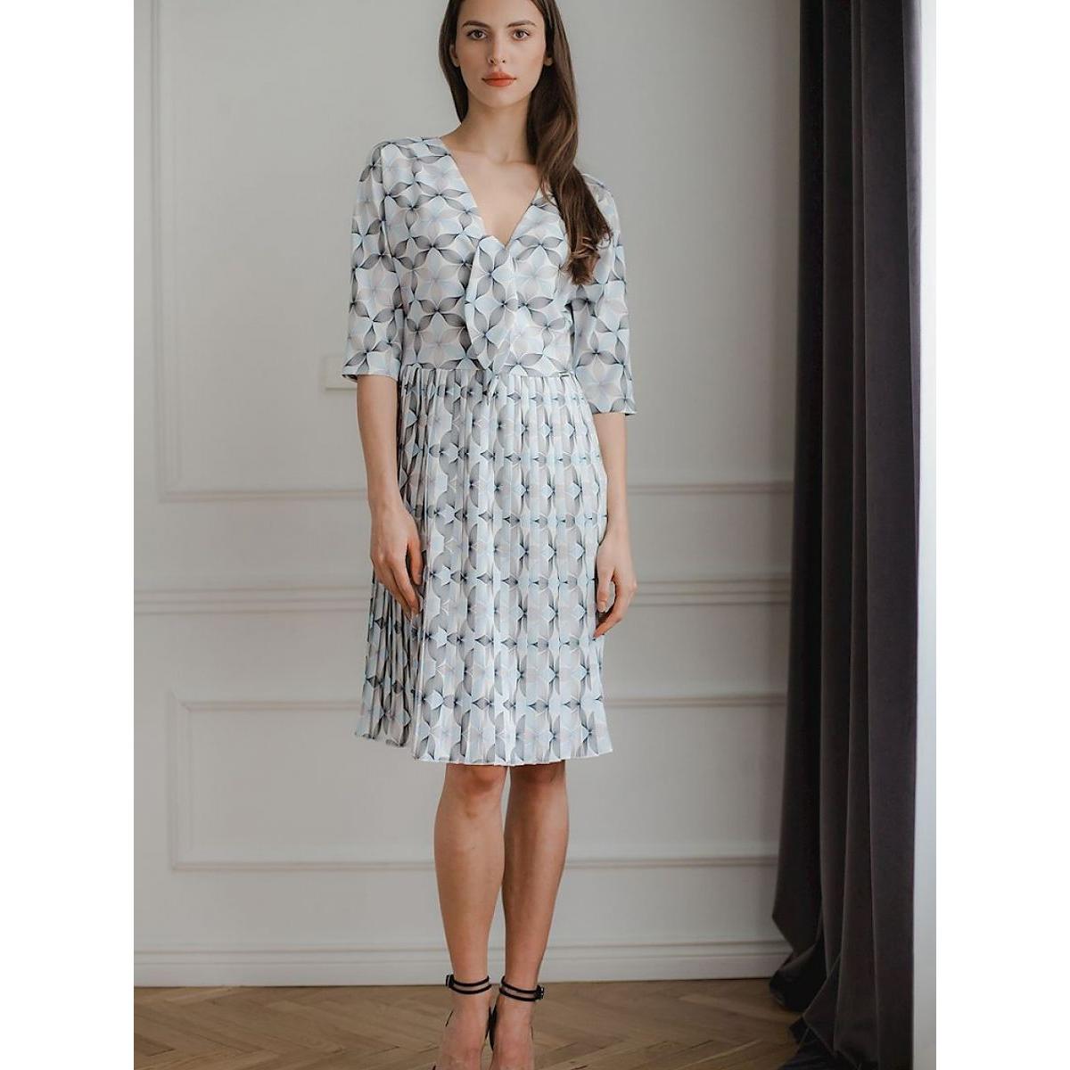 Lenitif, Damen, Kleider, Cocktailkleid, Mehrfarbig, (L)