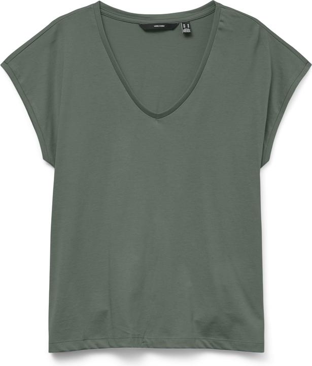 Produktbild Vero Moda Vmluna Ss V-Neck Tee Jrs Noos (S)