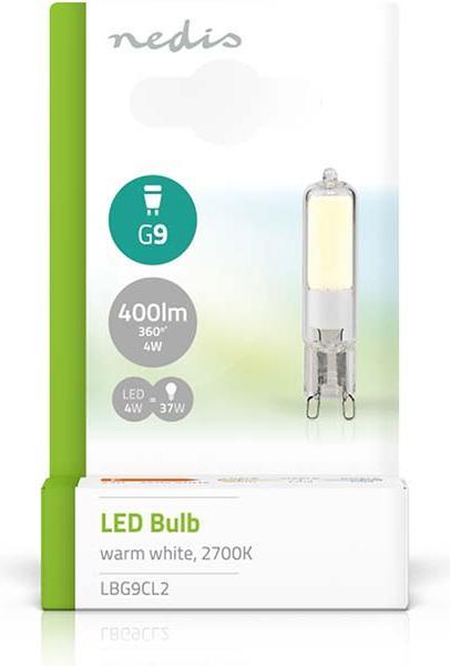 Image du produit Nedis Broche LED 4W G9 (G9, 400 lm, 1x)
