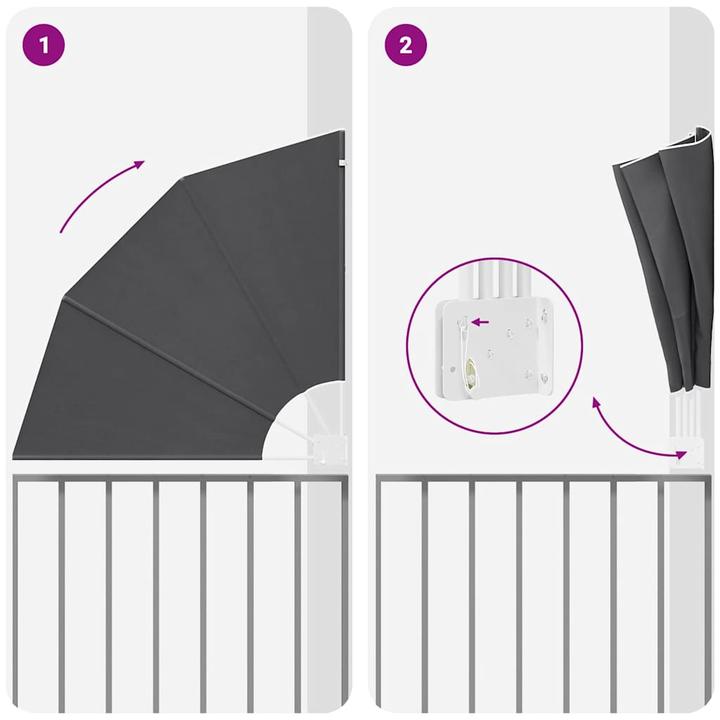 Image du produit vidaXL Balkon Sichtschutz (115 cm)