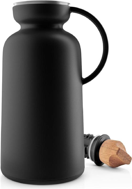 Produktbild Eva Solo Thermoskanne Silouhette 1000 ml, Schwarz (1 l)