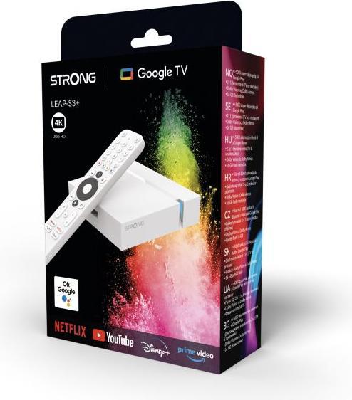 Actual product image Strong LEAP-S3+ V2 4K UHD Box (2 GB, Android 11)