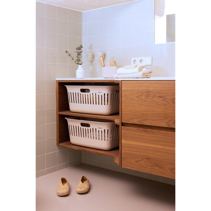 Image du produit Brabantia Wäschekorb Collect IT 2 x 40 l, Beige (40 l)
