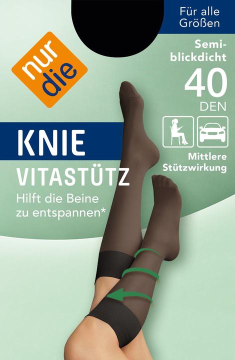 Produktbild Nur Die Knie Vitastütz (40 DEN, One Size)