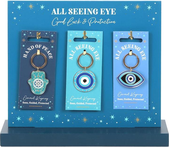Immagine prodotto Something Different All Seeing Eye Portachiavi Misura Confezione 18