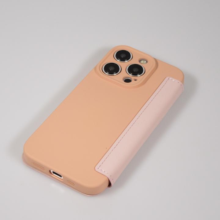 Image du produit PhoneLook Fourre Flip silicone souple avec surface lisse et mate (Apple iPhone 15 Pro)