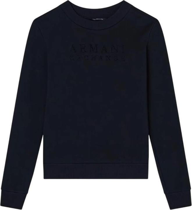 Produktbild Armani Exchange Langarm-Sweatshirt mit Rundhalsausschnitt und Frontlogo (S)