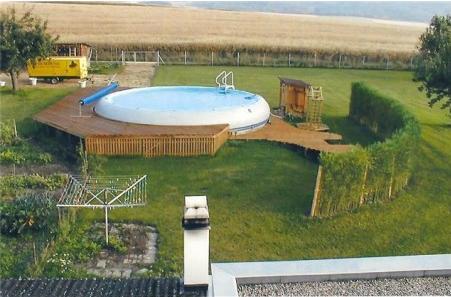 Actual product image Zodiac above-ground pool round Winky 8 diam ext 9.50m (750 x 100 cm)