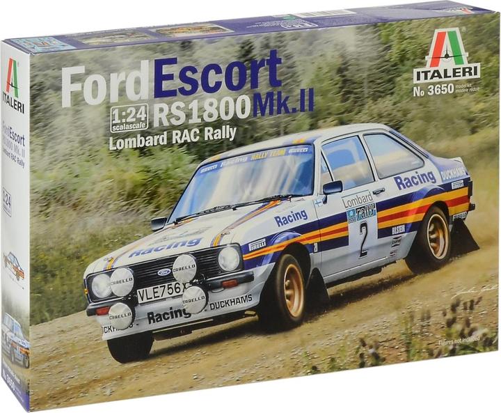 Produktbild Italeri 1:24 Ford Escort RS 1800 MK.II Lombard