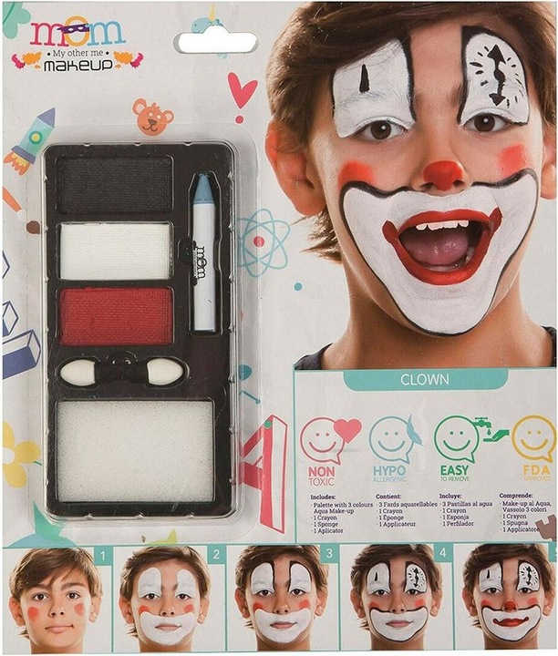 Produktbild My Other Me Make-up-Set - - Clown - Lustig und bunt.