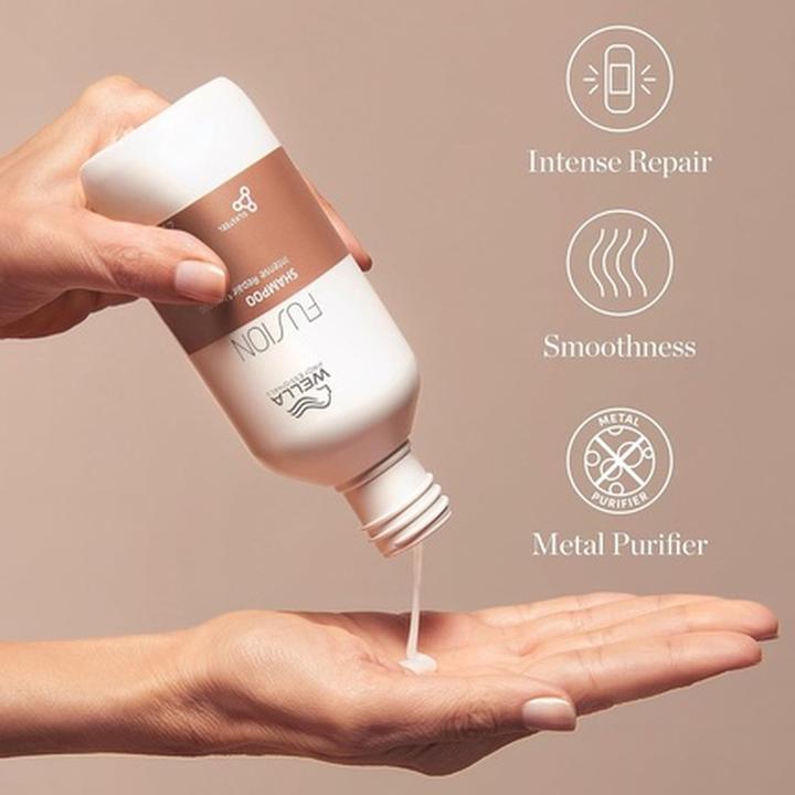 Actual product image Wella Professionals Fusion Intense Repair Professional Haircare (250 ml, Liquid shampoo)