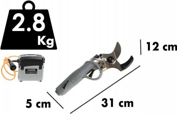 Image du produit Blackstone Sécateur électrique pour l'élagage36 V