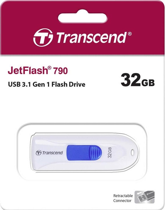 Produktbild Transcend JetFlash 790 (32 GB, USB-A, USB 3.0)