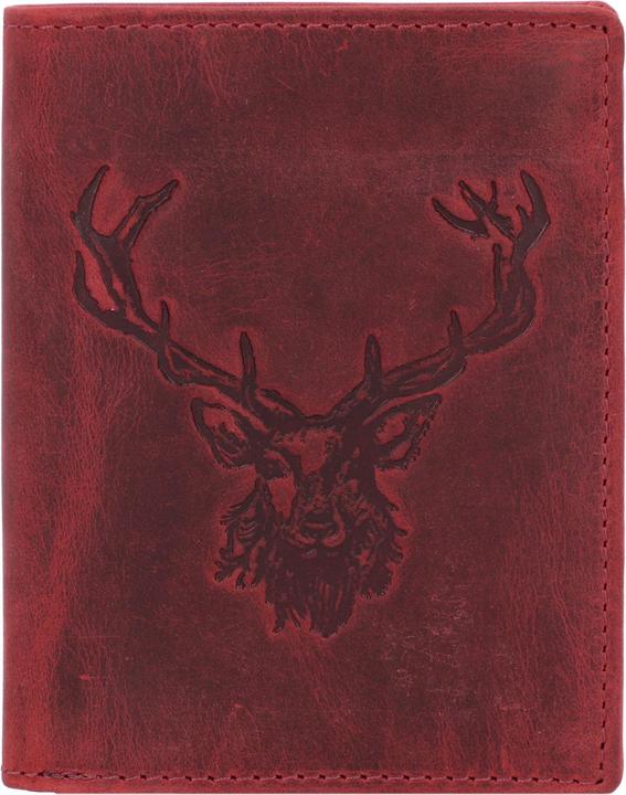 Immagine prodotto Greenburry Portafoglio vintage in pelle di cervo 9,5 cm