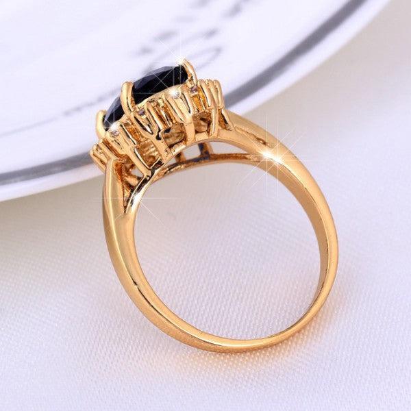 Produktbild Hermex Gold Ring RGP mit Zirkonia - Gold Gr. 56 (56)