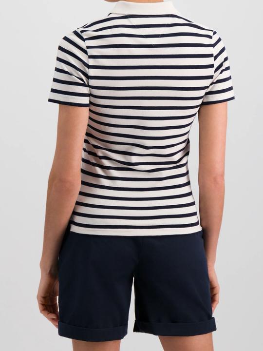 Produktbild Tommy Hilfiger Poloshirt weiss gestreift (M)