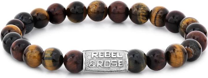 Produktbild Rebel & Rose Stones Only Who's Afraid of the Tiger Bracelet (19 cm, Edelstahl)