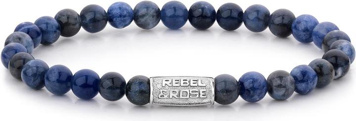 Image du produit Rebel & Rose Stones Only - Bracelet bleu nuit (17.50 cm, Acier inoxydable)