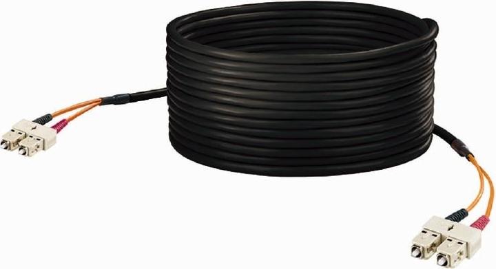 Image du produit Weidmüller IE-FM5D2UE0003MSD0SD0X - 3 m - OM2 - 2x SC - 2x SC - mâle/mâle - noir (S/FTP, 3 m)