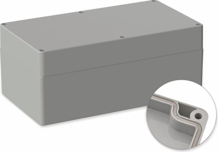 Produktbild Pollini Gehäuse, 5U350500, 360x200x149,5 mm POLLIN, IP66, Lichtgrau