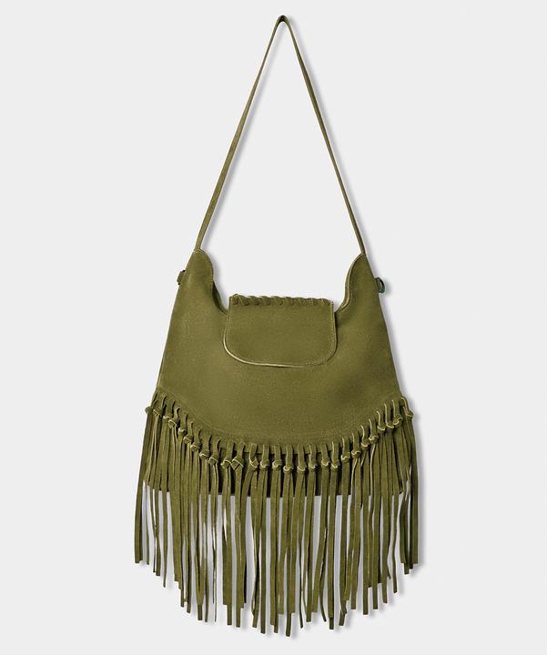 Joe Browns Boho Tassel Suede Bag