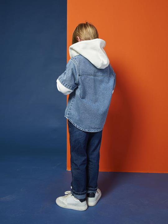 Immagine prodotto Vertbaudet Jungen Hemd in Lagenoptik mit Kapuze (116)