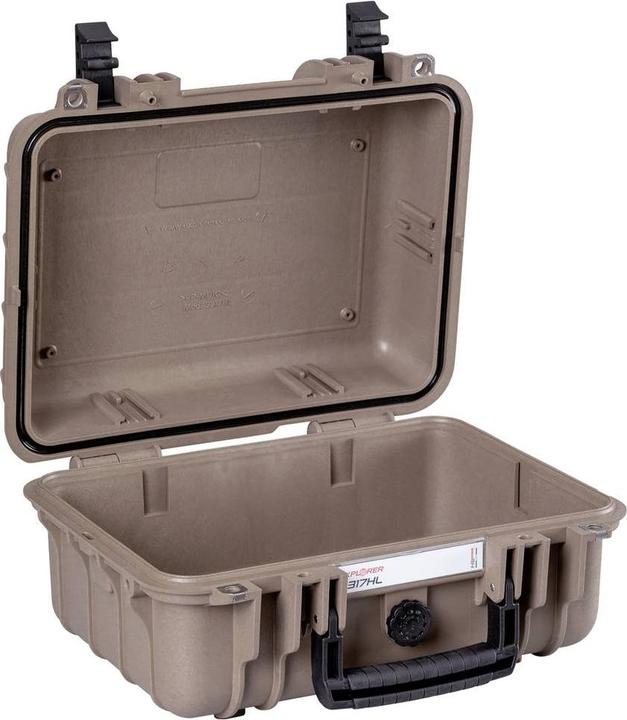 Actual product image Explorer Cases Outdoor case 3317HL.D desert tan with pick & pluck foam (W x (Camera shoulder bag, 13.10 l)
