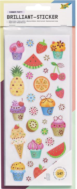 Image du produit Folia Autocollants Brilliant (147 Autocollants)