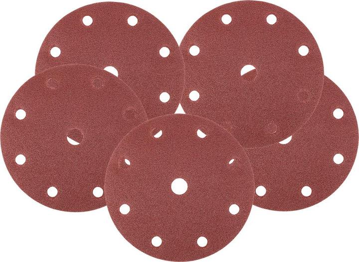 Produktbild Neo Schleifteller 150 mm, P40, 5 Stück, mit 9 Löchern für 04-721 (40)