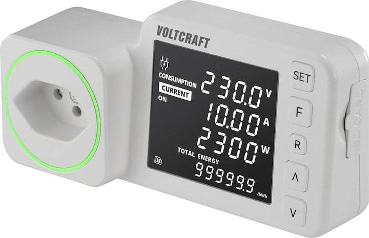 Produktbild Voltcraft SEM5000 CH DUAL Energiekosten-Messgerät Kostenprognose, Alarmfunktion