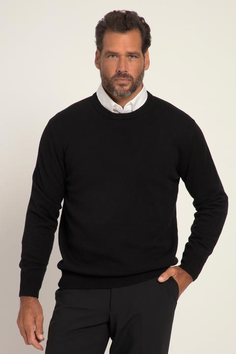 Actual product image JP1880 pullover, round neck, cotton, up to 8 XL (8XL)