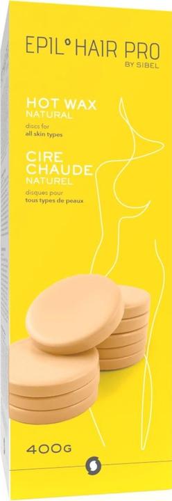 Image du produit Sibel Epil'Hair Pro Disques de cire chaude réutilisables Maxi Pro Jaune 400g (1 x, 400 g)