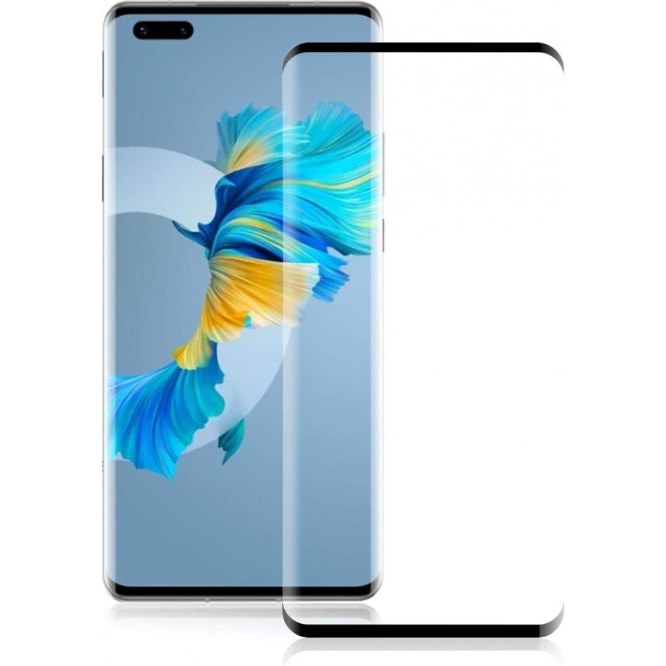 Screenguard Huawei Mate 40 Pro Full Screen Panzerglas Schutzfolie 2.5D 9H (1 Stück, Huawei Mate 40 Pro), Smartphone Schu...