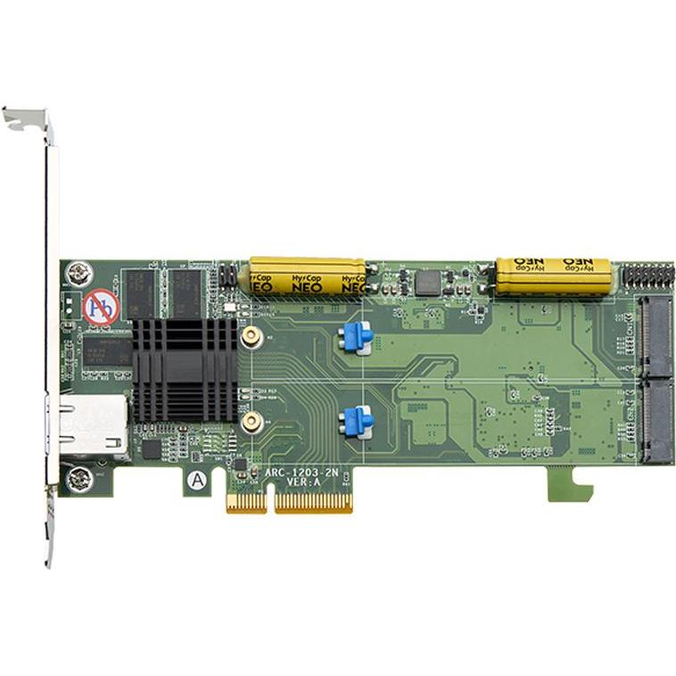 Areca Controller Raid ARC-1203-2N a 2 porte interne, Controller di archiviazione