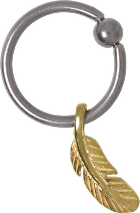 Image du produit Bijouteria Tige piercing (Plaqué or (plaqué or), Argent 925, Acier chirurgical 316L)