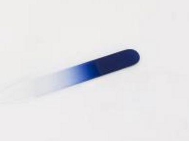 Produktbild FINigrana Glas-Nagelfeile 90mm blau