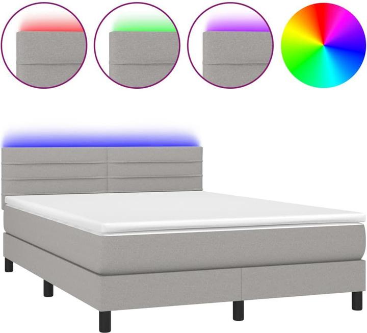 Produktbild vidaXL Boxspringbett (140 x 200 cm)