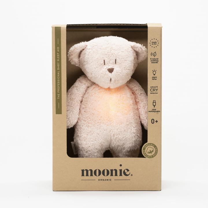 Produktbild Moonie The organic Humming Bear with Lamp Rose 2.0