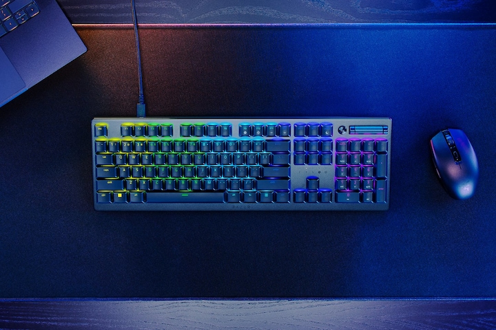 Produktbild Razer DeathStalker V2 Tastatur USB QWERTY Deutsch Schwarz (DE, Kabelgebunden)