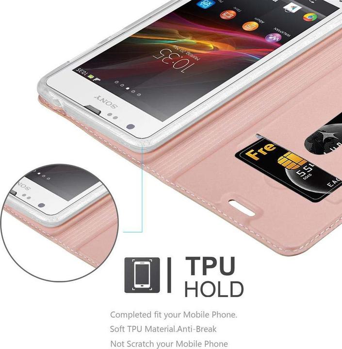 Produktbild Cadorabo Book Classy Style Cover (Sony Xperia SP)