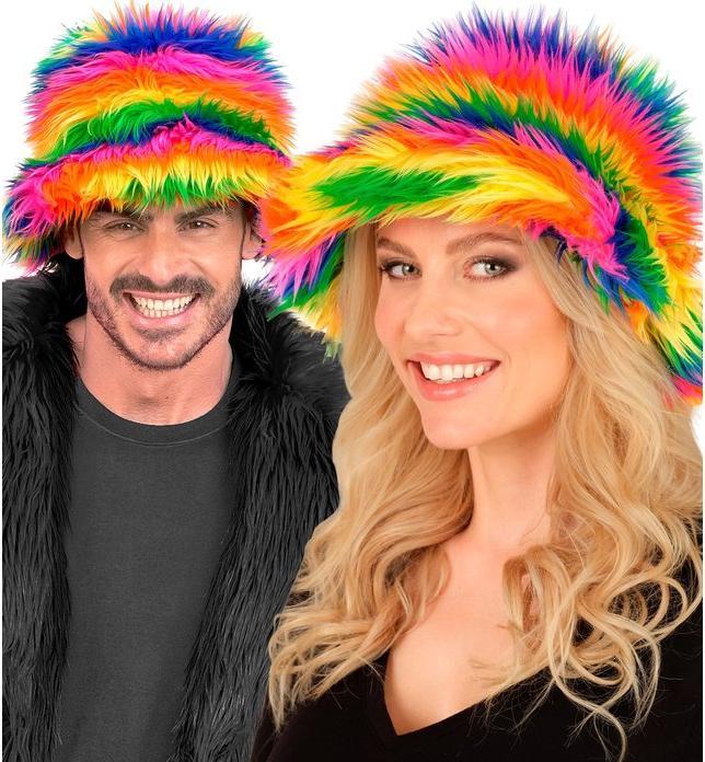 Image du produit Widmann Regenbogen Plüsch Anglerhut