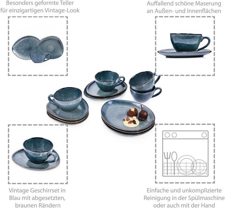 Actual product image Sänger Geschirr Coffee set Darwin (4 Piece)