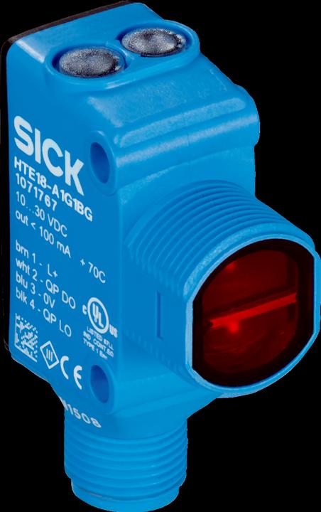 Immagine prodotto Sick Sensore fotoelettrico a soppressione di sfondo, campo di rilevamento di 300 mm