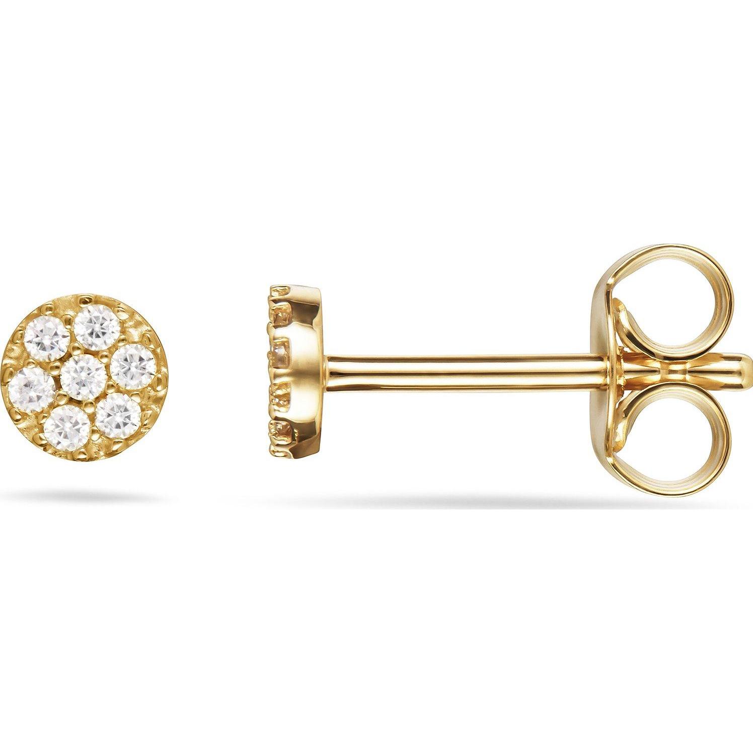 Favs, Ohrringe, Ohrstecker, (375er Gelbgold)