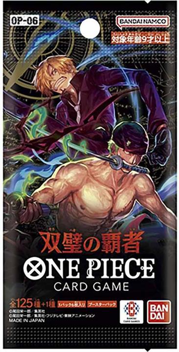 Actual product image One Piece Twin Champions Booster Box - OP-06 (Japanese, Booster display)