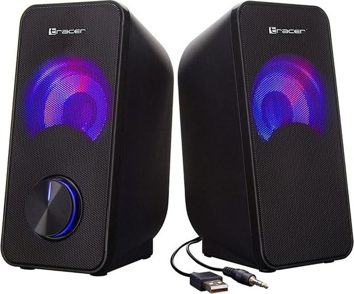 Actual product image Tracer TRAGLO46366 Speakers 2.0 Loop RGB USB