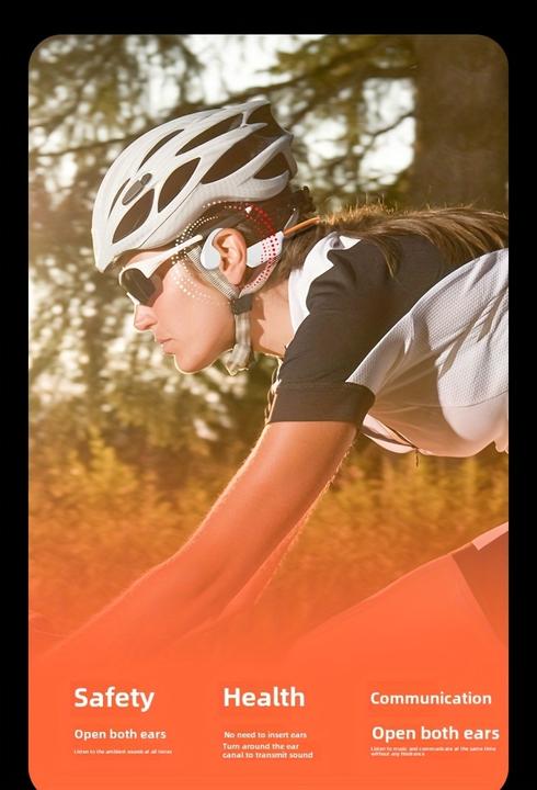 Produktbild PhoneLook Bluetooth 5.4 Wasserdichte kabellose Knochenleitungs-Kopfhörer für Sport und Schwimmen mit 32 GB int (Kabellos)